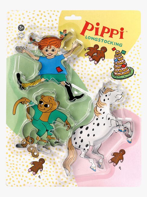 Pippi Langstrømpe Bageforme 3 Stk.