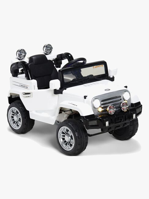 Alex's Garage Elbil Jeep, Hvid