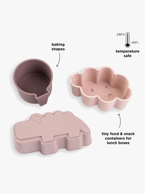 Done By Deer Happy Clouds Silikoneforme 3-pak, Powder