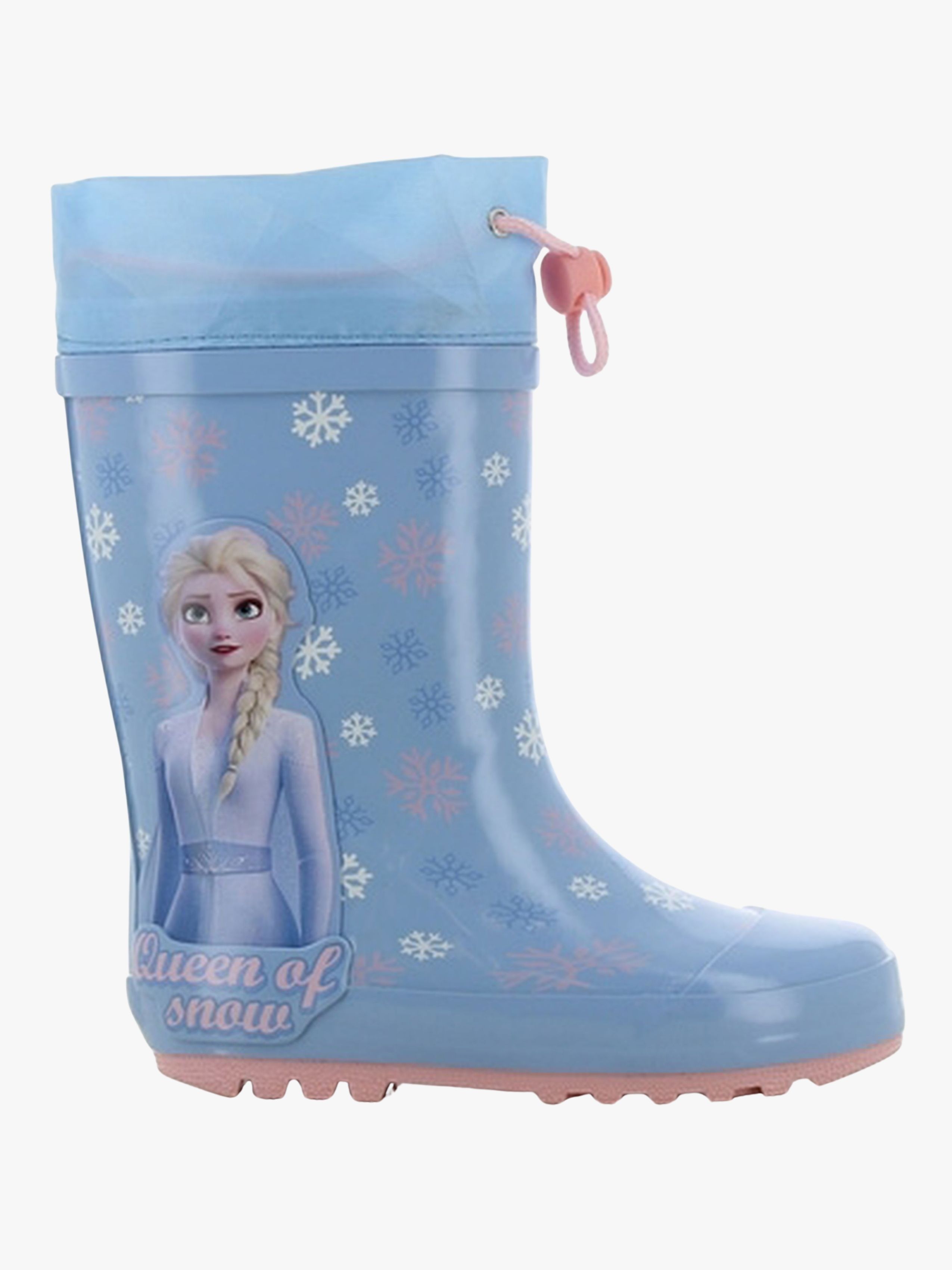 Disney Frozen  Forede Gummistøvler, Light Blue/Pink, 25, Termostøvler børn