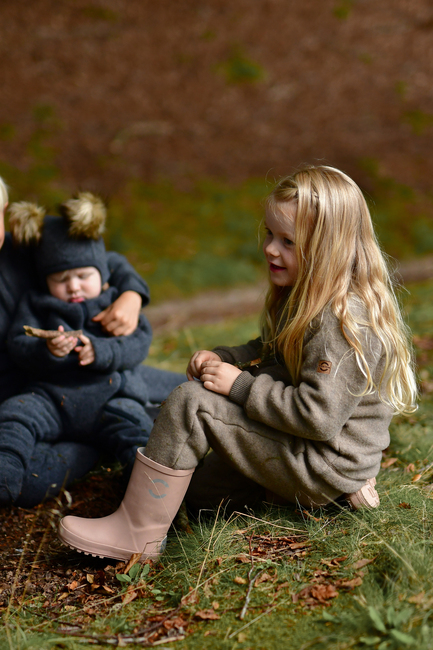 Mikk-Line Fleecetrøje Merinould, Melange Denver