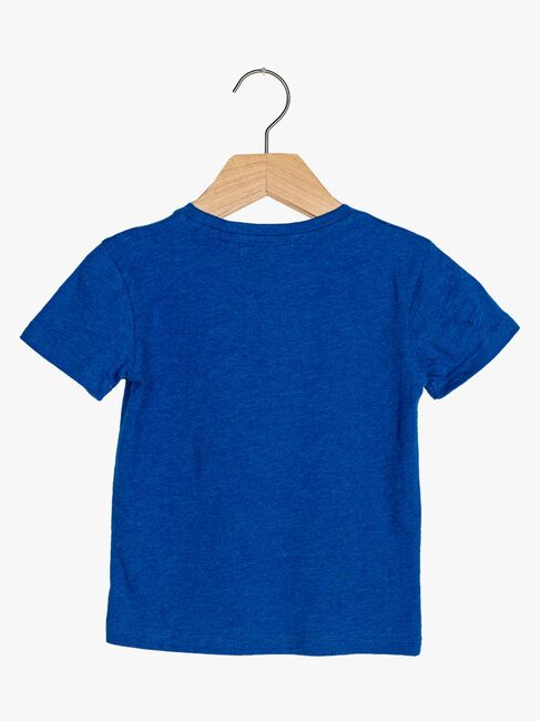 Ebbe Gologo T-Shirt, Royal Blue Melange