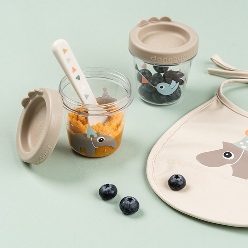 Done By Deer Celebration Madkasse 2-pak, Sand