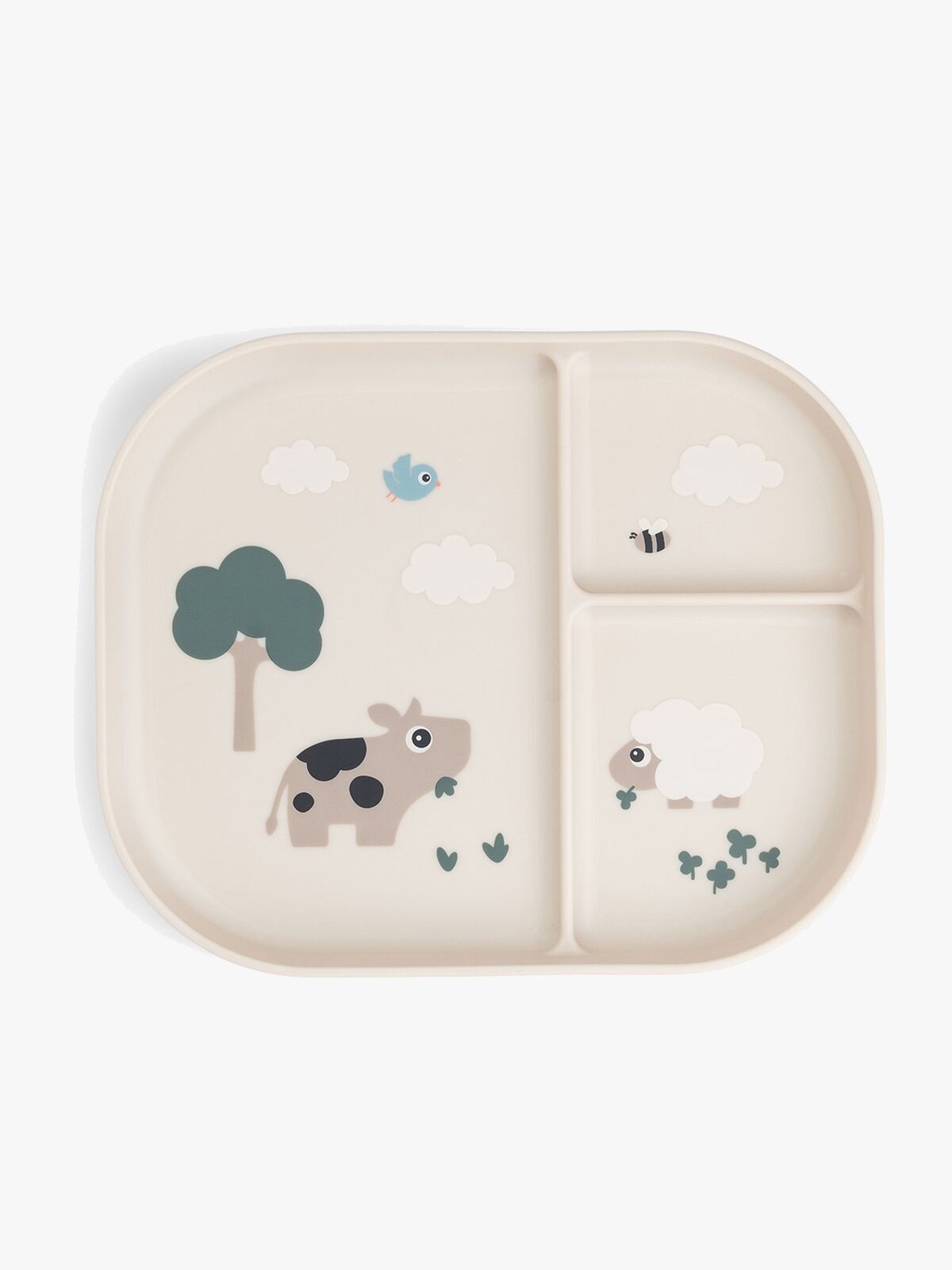 Done By Deer Tiny Farm Foodie Tallerken Opdelt, Sand