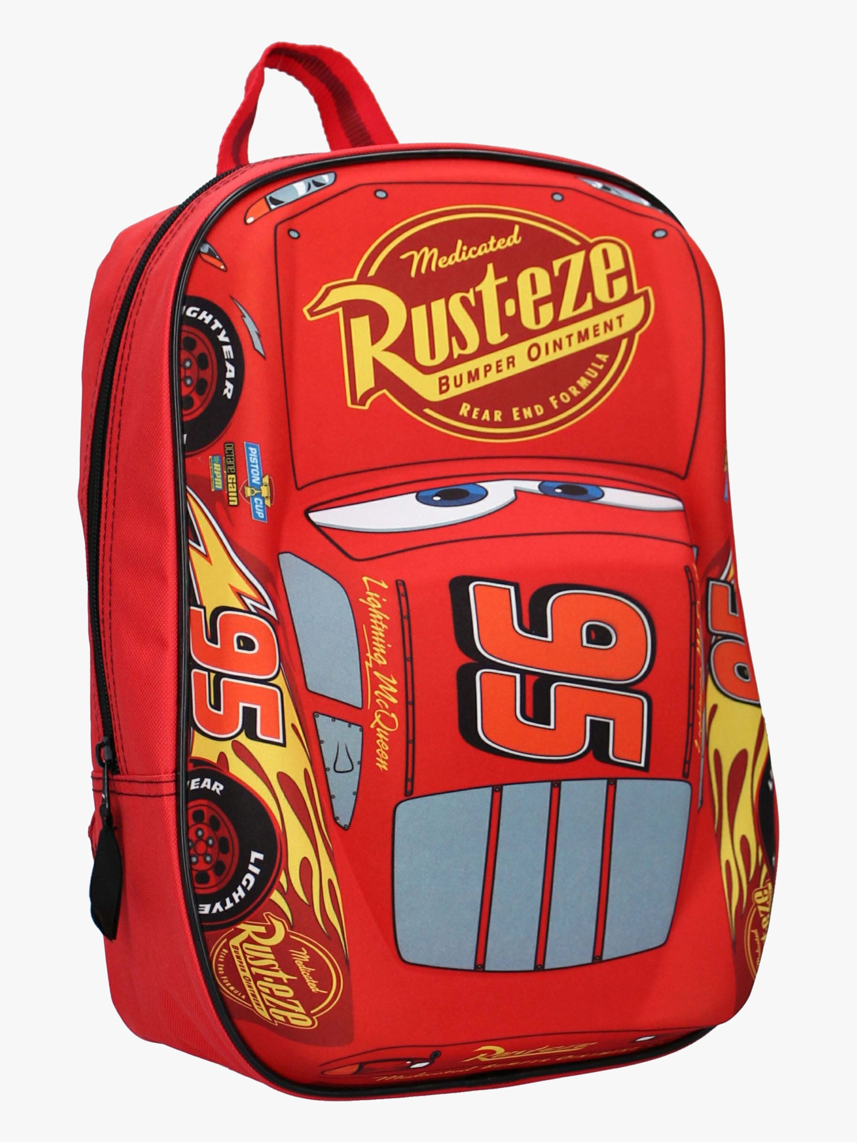 Disney Cars 3 Piston Cup Champion Rygsæk 14L, Red, Skoletaske