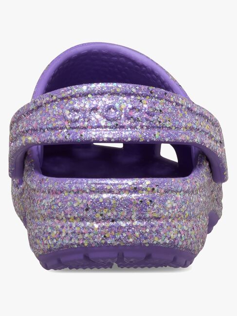 Crocs Classic Fantasy Glitter Kids Crocs, Lilla
