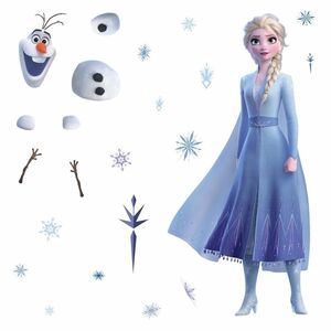 RoomMates Wallstickers Frozen Elsa & Olaf