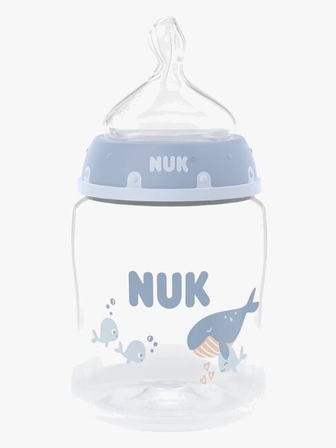 NUK First Choice Sutteflaske 150 ml, Whale