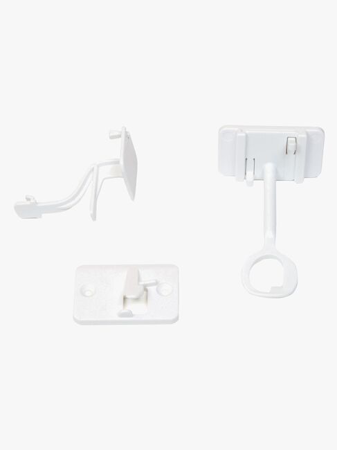 Safe & Care SureCatch Selvklæbende Lås til Nederste Skuffe, Hvid