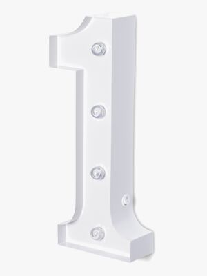 Alice & Fox Tallampe 1, Hvid