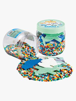Hama Midi Beads Perler med Perleplader 4000 Stk.