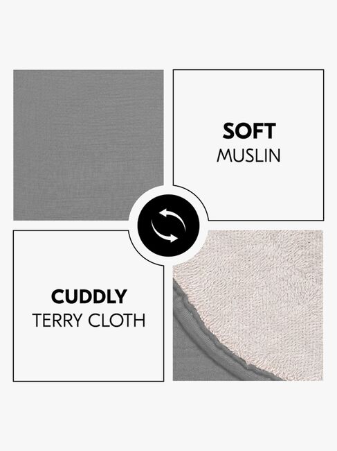 Hauck Liner Puslepude, Dark Grey