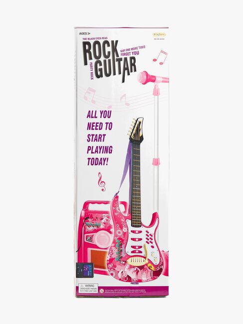 Cloudberry Castle Legetøjsguitar med Mikrofon & Højttaler, Pink