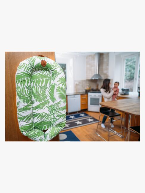 EcoViking Organic Babynest Cover Natural Green