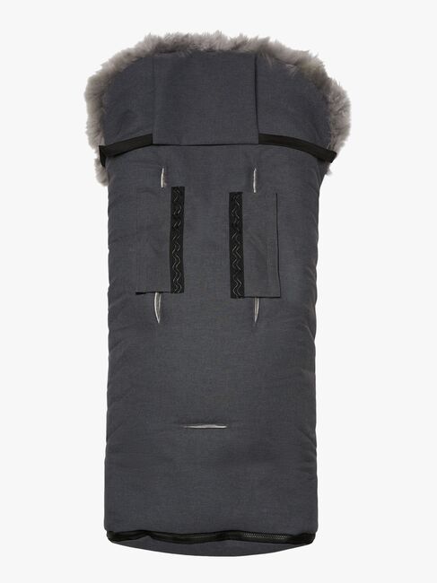 Nordlys Saga Lammeskindskørepose, Grey