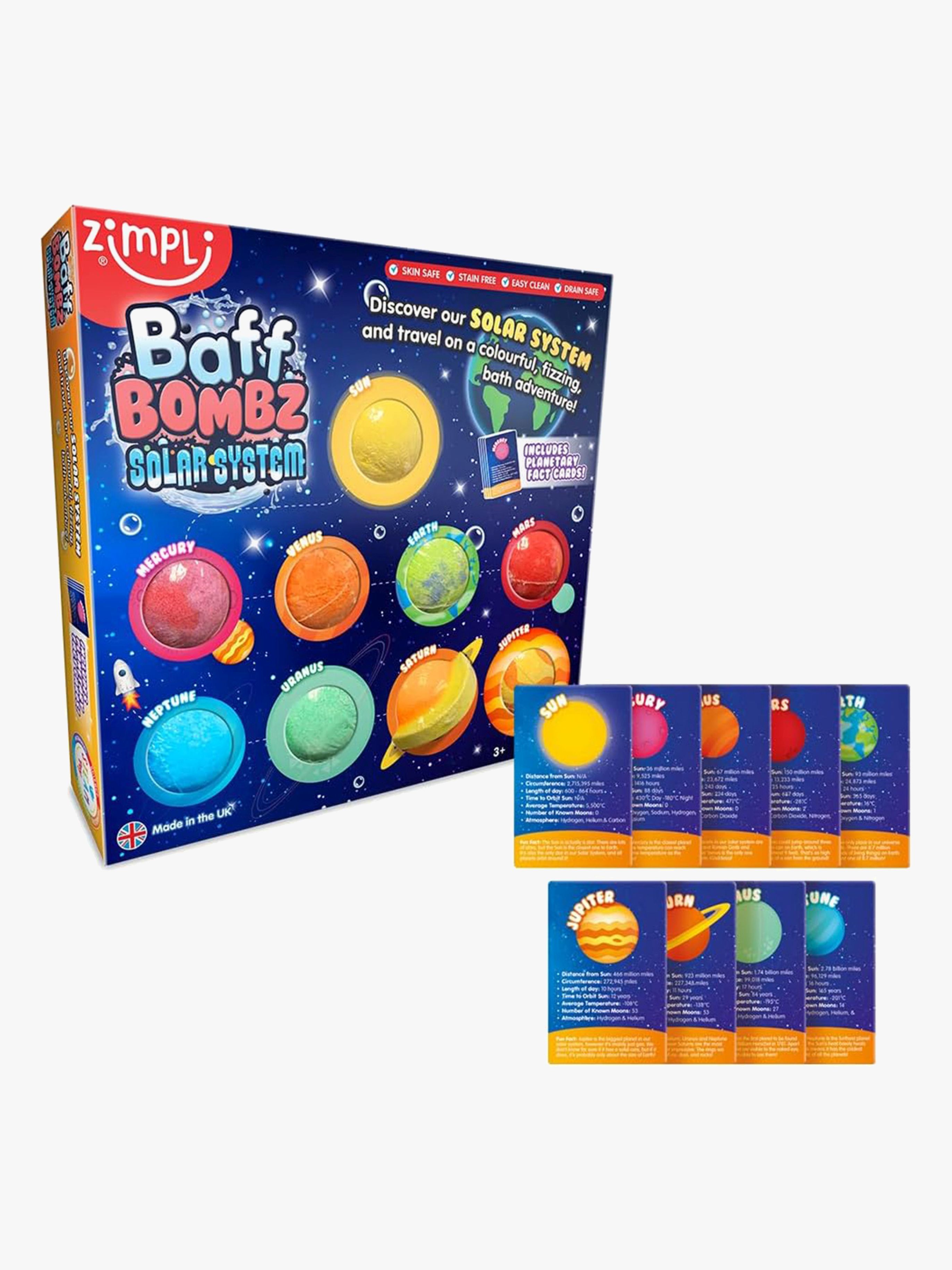 Zimpli Kids Baff Bombz Badebomber Planeter