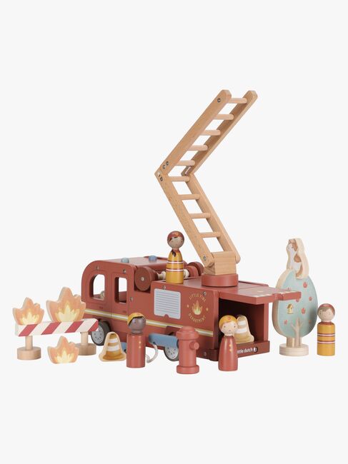 Little Dutch Brandbil med Figurer