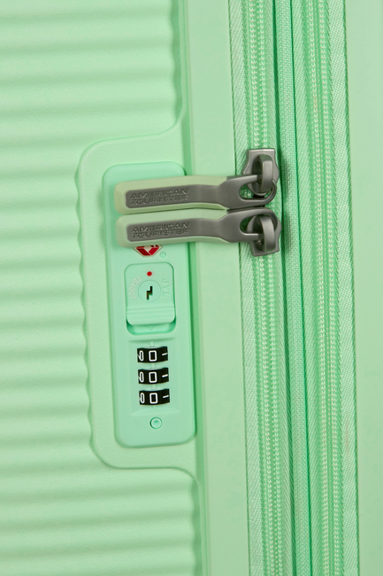 American Tourister Soundbox Spinner Kuffert 97L, Pastel Green
