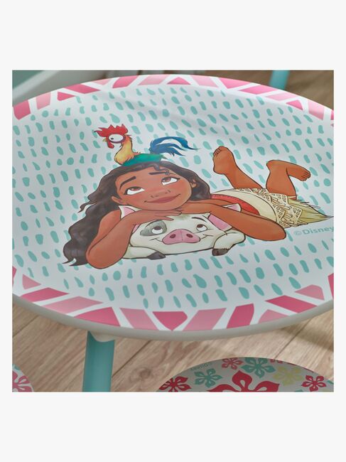 Disney Vaiana Bord & Stole, Blå