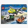 LEGO City 60505 Remix – Fly, servicevogn og luftpudebåd
