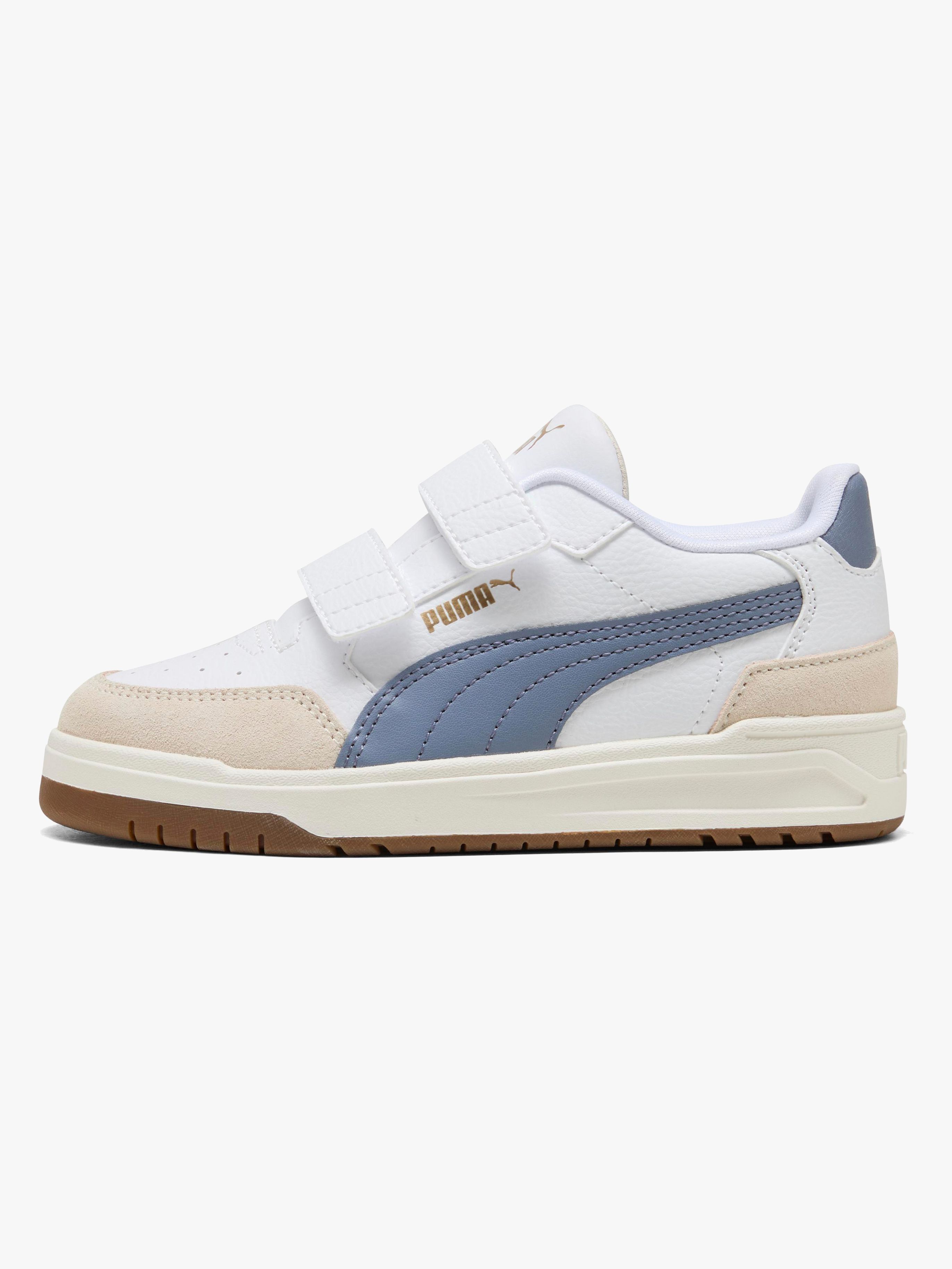 Puma Shuffle Downtown Lo OG V PS Sneakers, Sky/Gold