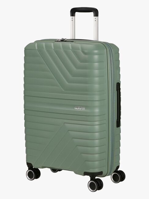 American Tourister Flytwist Kuffert 63-73L, Botanic Green