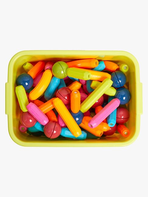 Fippla Store Magnetiske Byggeklodser 124 Stk