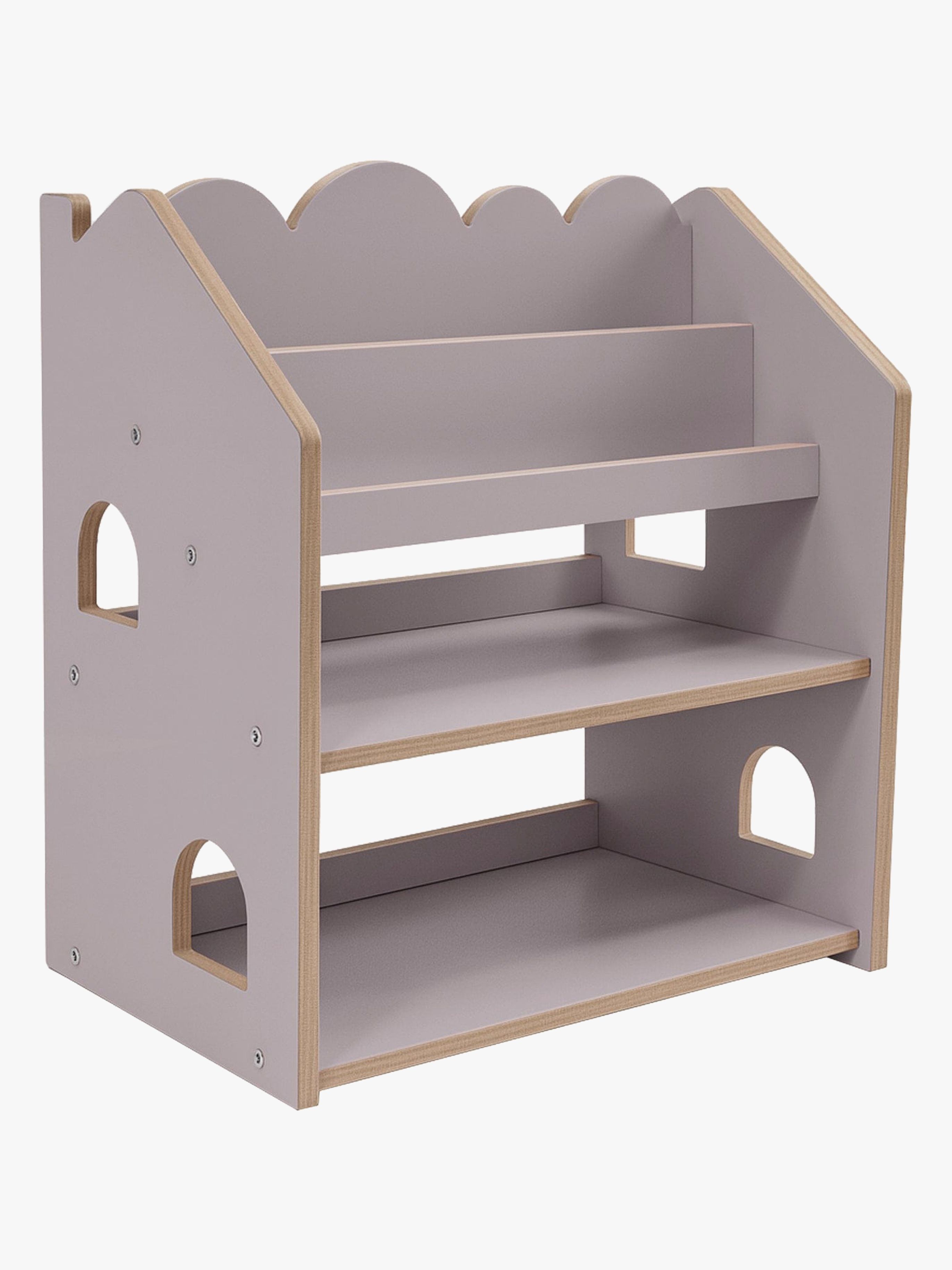 MeowBaby Wooden Bogreol, Grå, Børnemøbler, Indretning børneværelse