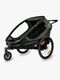 Hamax Outback Cykelanhænger, Green/Black