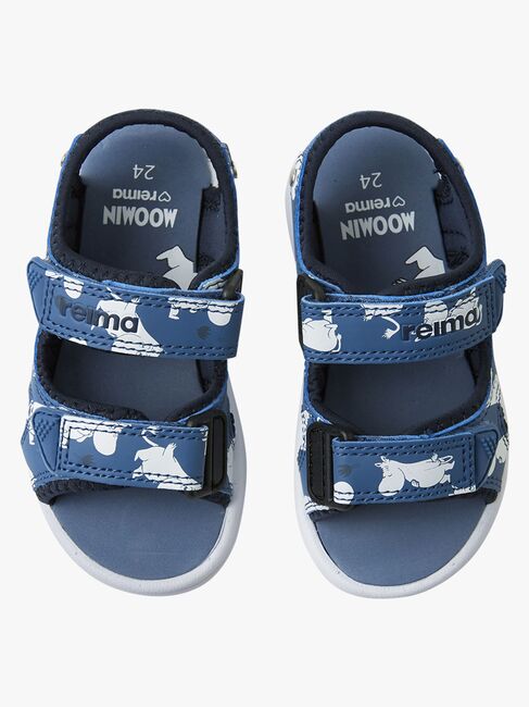 Reima Mumitroldene Bungee Sandaler, Blue Ocean