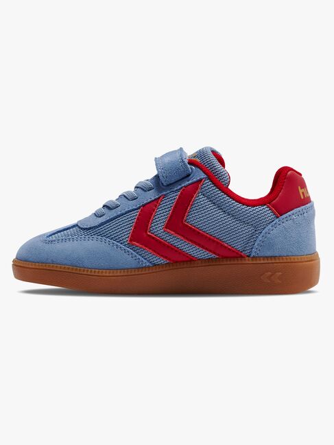 Hummel VM78 Cph Jr Sneakers, Faded Denim/Crimson