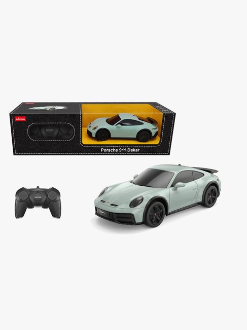 Rastar Porsche 911 Dakar Fjernstyret Bil 1:24, Grøn