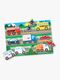 Melissa & Doug Knoppuslespil Af Træ Transportmidler 8 Dele