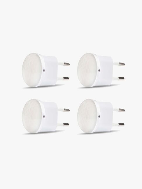 CAPiDi Natlampe 4-pak, Hvid