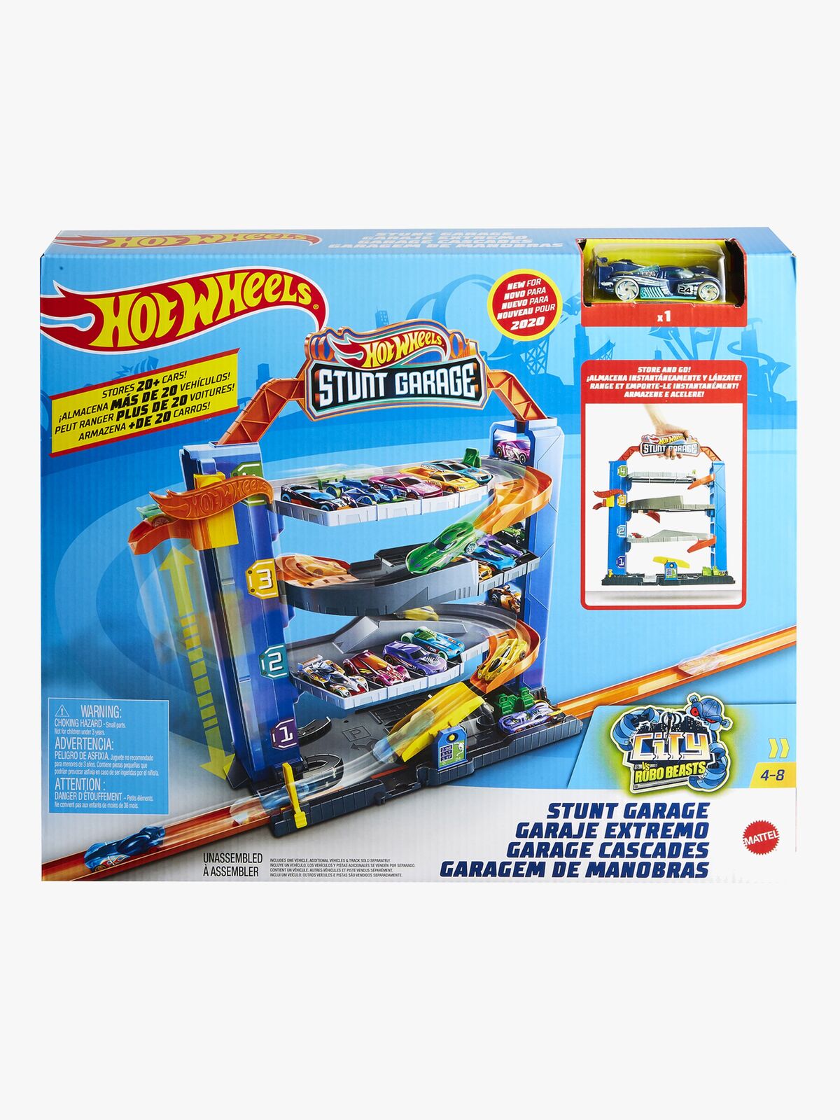 Hot Wheels City Stunt Garage