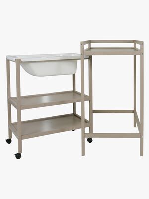 Quax Basic Puslebord med Badekar, Stone