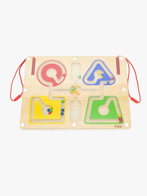 VIGA Magnet-labyrint & Tælle- og Farvesorteringstavle