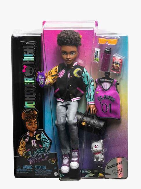 Monster High Dukke Clawd Wolf