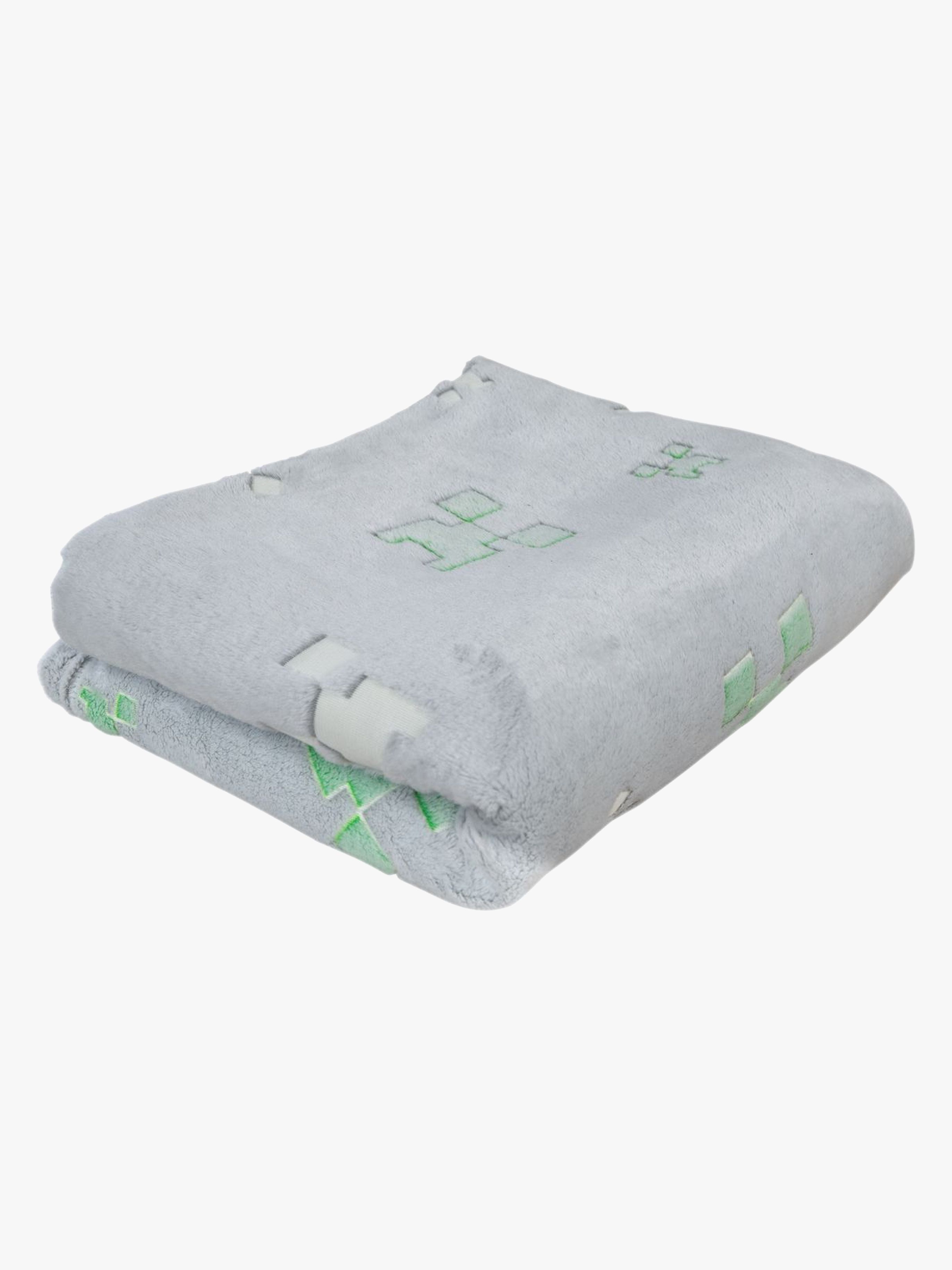 Minecraft Cuddle Tæppe med "Glow in the Dark" Funktion