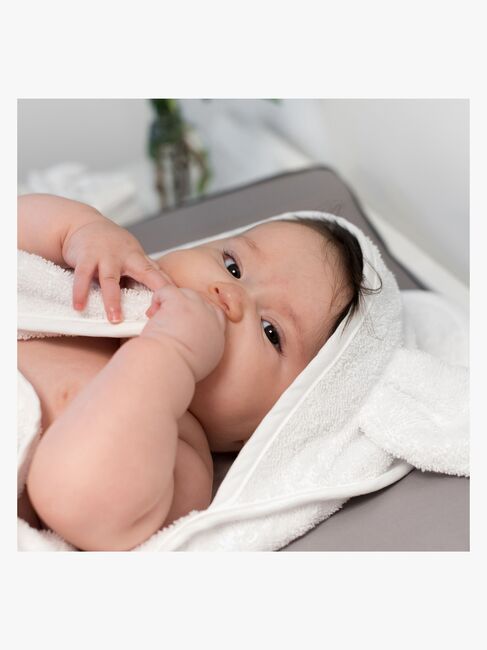 Summerville Organic Babyhåndklæde Rabbit, Hvid