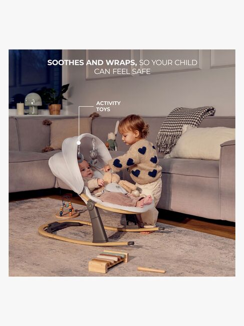 Kinderkraft ELSU Skråstol, Grå