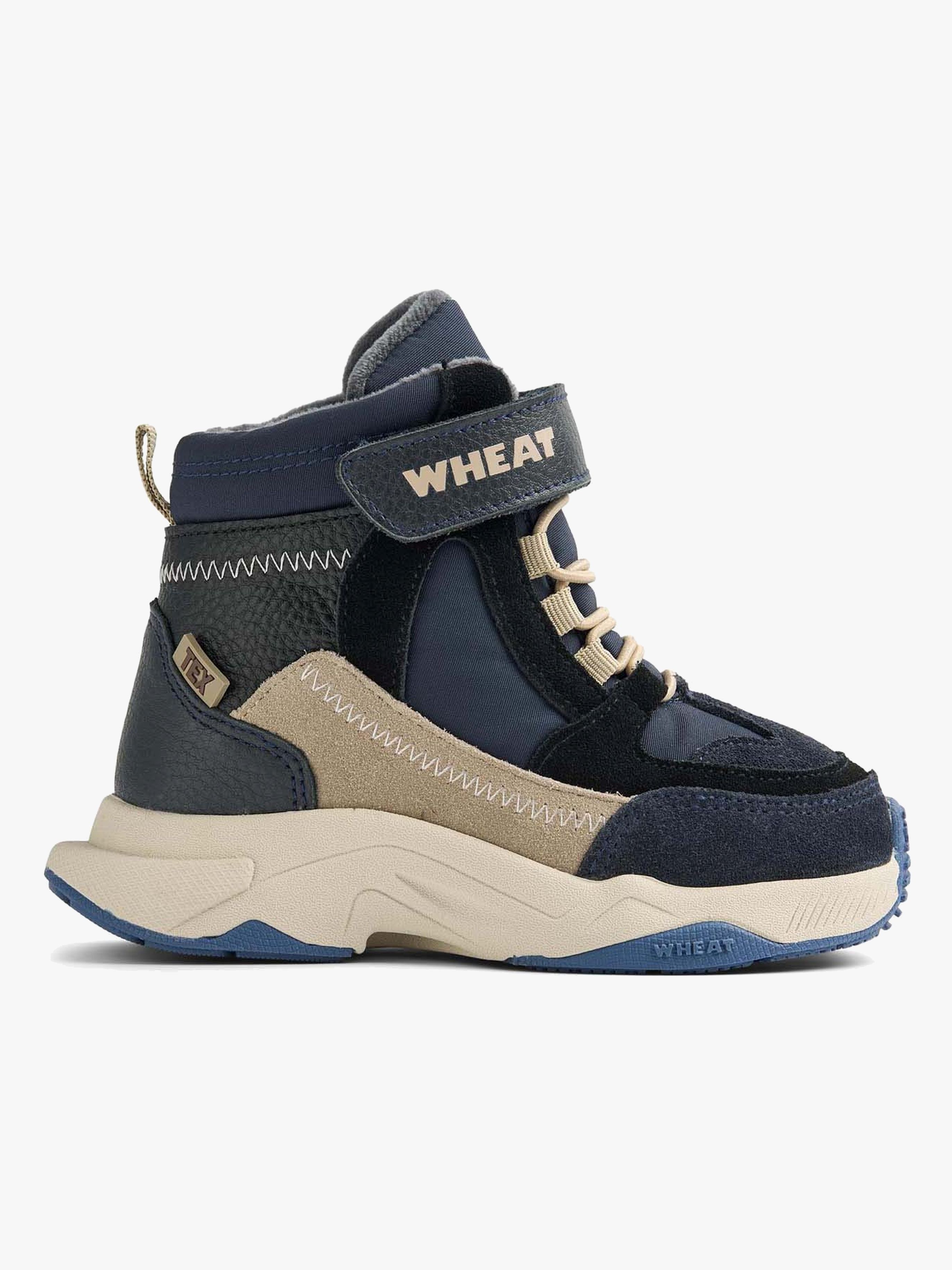 Wheat Muni 2.0 Tex Vinterstøvler, Navy, 24