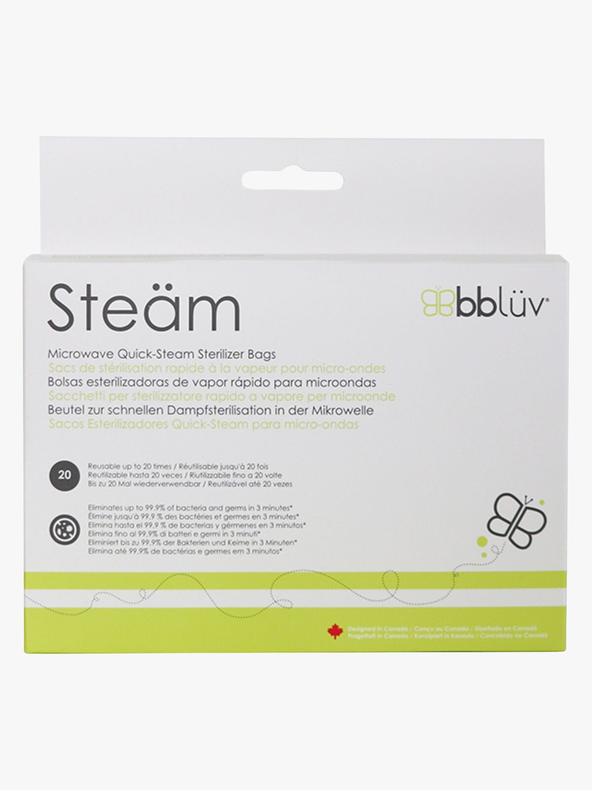 bblüv Steriliseringsposer Genanvendelige