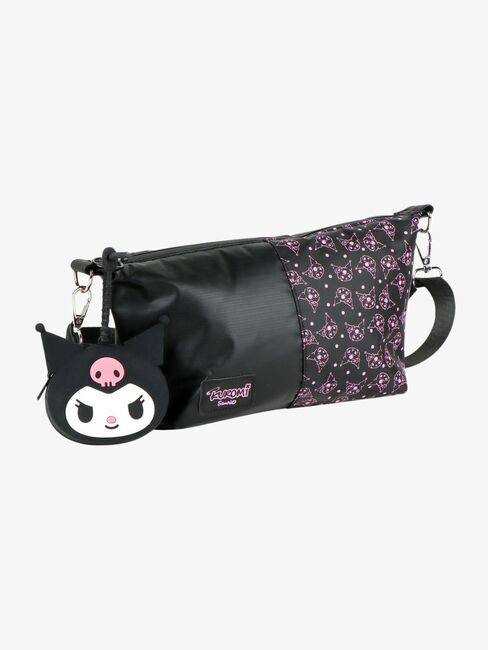 Hello Kitty Kuromi Skuldertaske, Sort