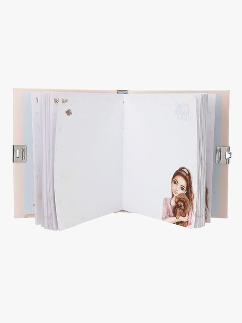 TOPModel Dagbog med Hjertelås DOGGY