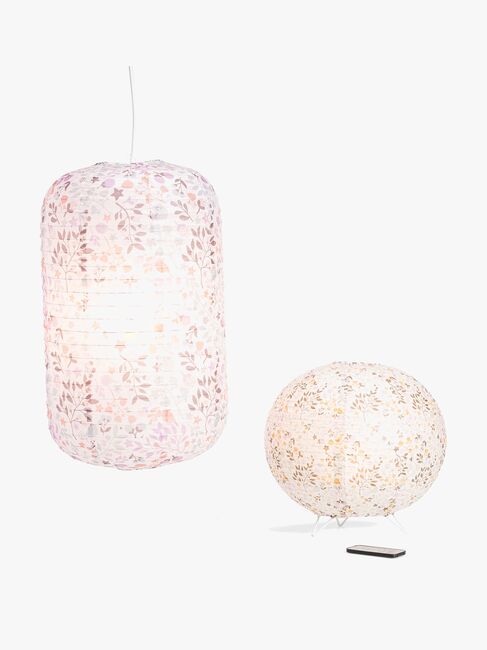 Lilou Lilou Bird Garden Loft- Og Bordlampe, Hvid