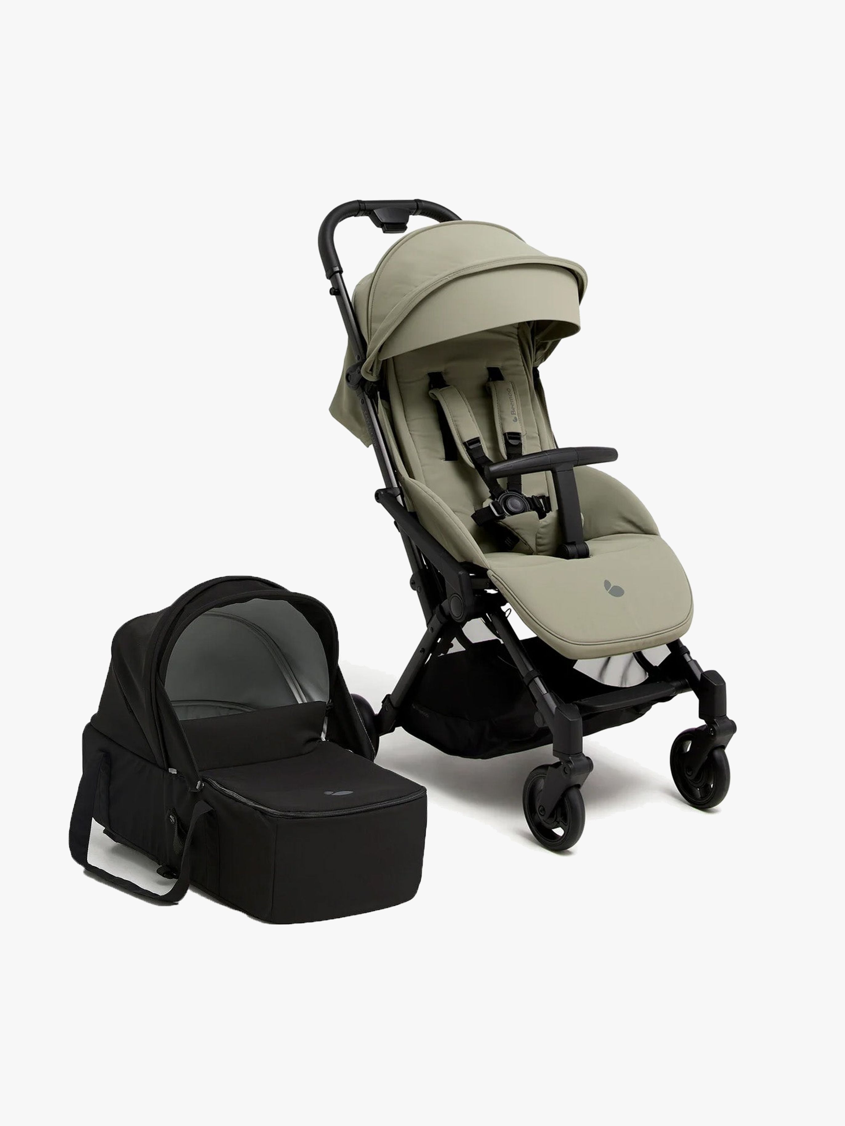 Beemoo Easy Fly Lux 4 Klapvogn med Liggedel, Spring Green