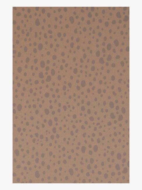 Majvillan Tapet Animal Dots, Soft Brown