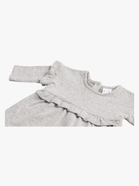 Luca & Lola Regina Kjole Baby, Grey Melange