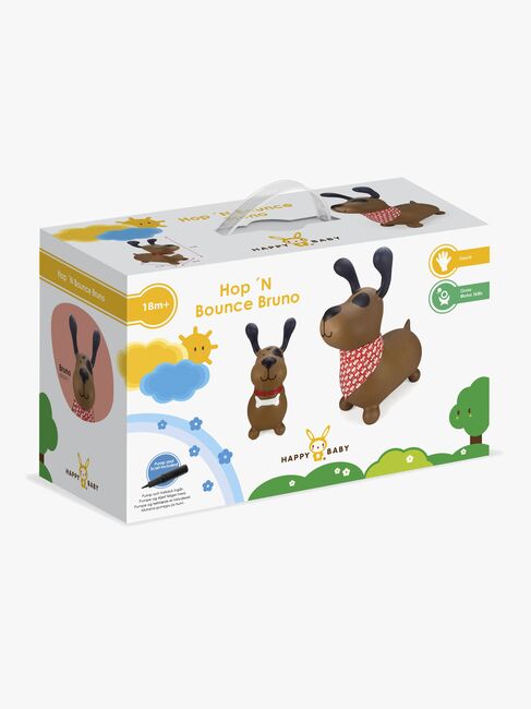 Happy Baby Hop 'N Bounce Bruno Hoppedyr Hund